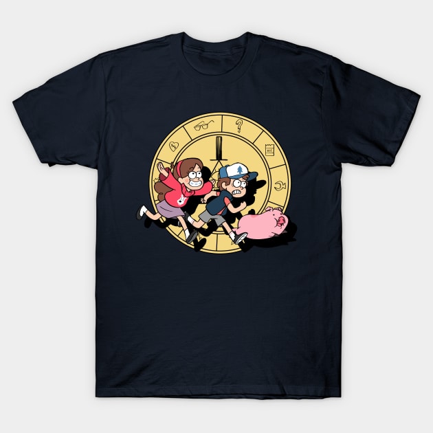 The Adventures of the Mystery Twins T-Shirt by Valentinaocchiblu